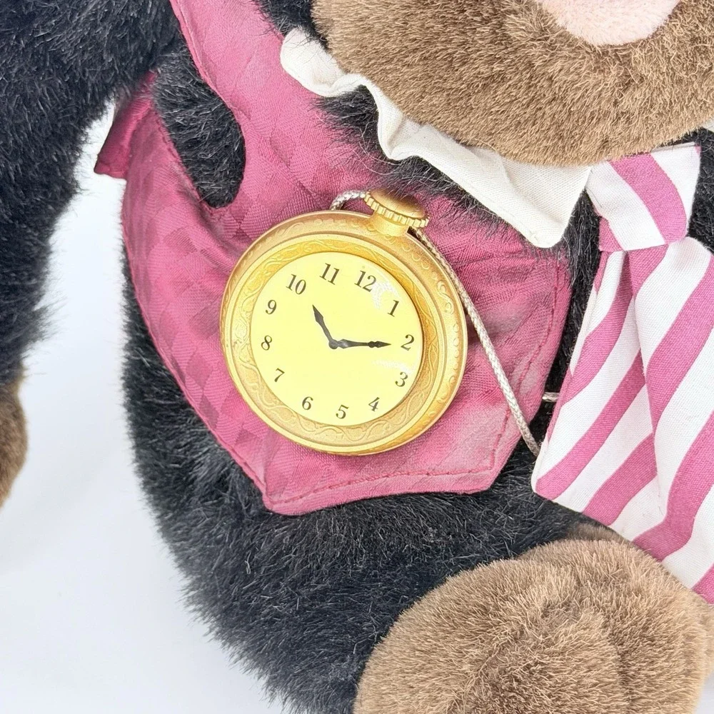 Dandee Talking Gorilla Plush Pocket Watch Vest Tie Monkey